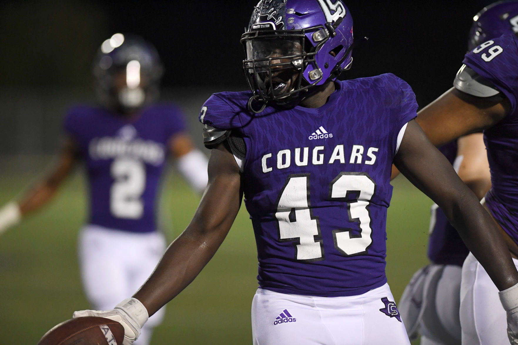 College Station HS homecoming game